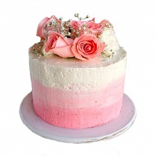 Торт Розовый букет