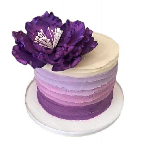 Торт Фиолетовый пион