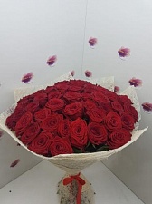 Букет Розы красные 51 шт.