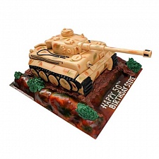Торт Военный танк