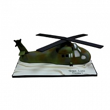 Торт Военный вертолет