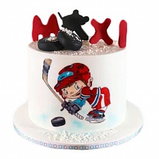 Торт маленькому хоккеисту