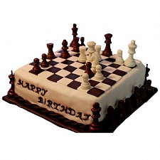 Торт шахматы 0002