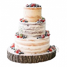 Торт на деревянную свадьбу 0003