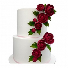 Торт на рубиновую свадьбу 0009