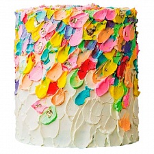 Торт с художественным декором