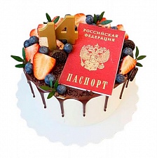 Торт ягодный с паспортом