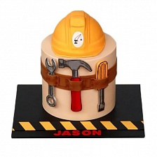 Торт Экипировка строителя