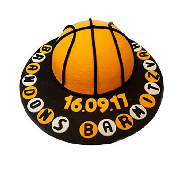 Торт баскетбольный мяч 0006