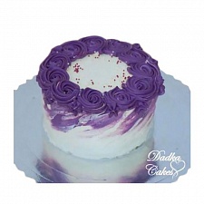 Торт Фиолетовые розы