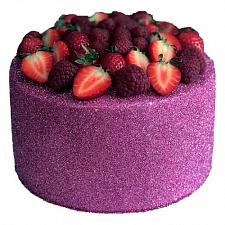 Торт фиолетовый ягодный
