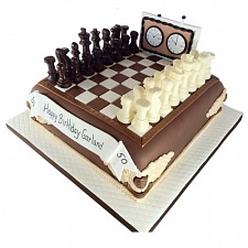 Торт шахматы 0004