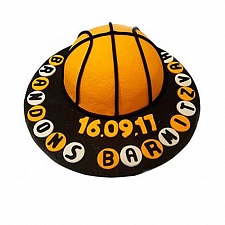 Торт баскетбольный мяч 0006