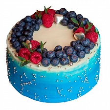 Торт Синева с ягодами