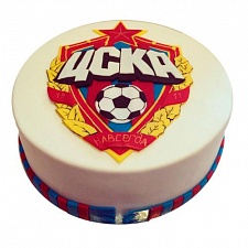Торт с эмблемой ЦСКА