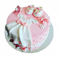 Торт на рождение девочки