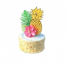 Торт Цветы и ананас
