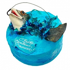 Торт рыбаку на день рождения