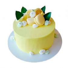 Торт Лимонный декор