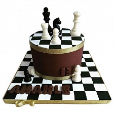 Торт шахматы 0012