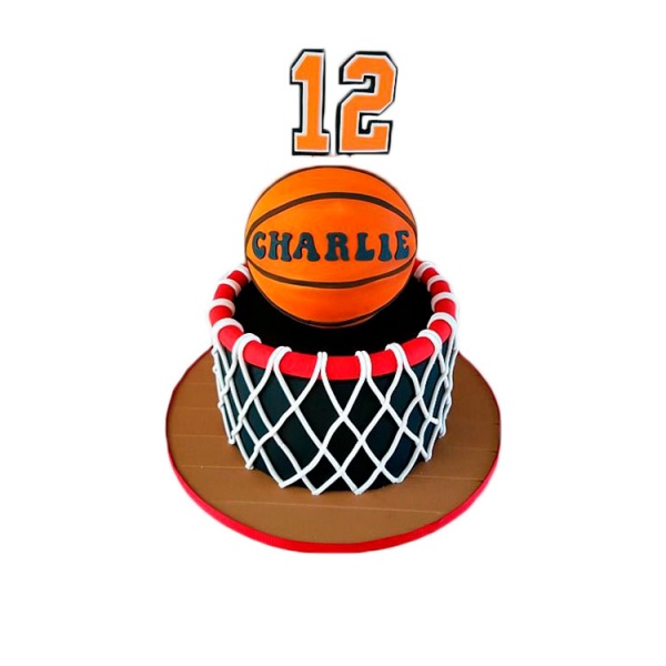 Торт баскетбольный мяч 0001