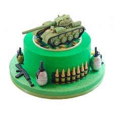 Торт Танк и боеприпасы