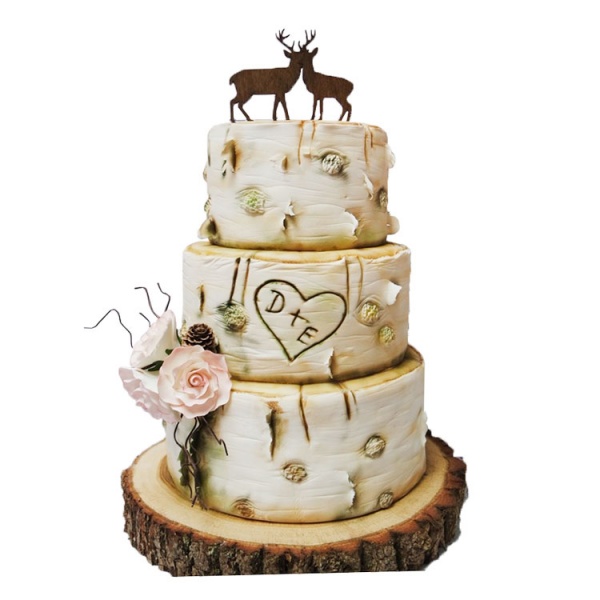 Торт на деревянную свадьбу 0001