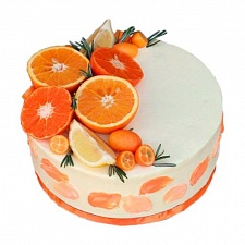 Торт Апельсиновый декор